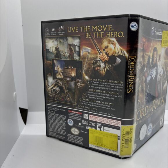 Lord of the Rings: The Return of the King (Nintendo GameCube, 2003) GRG Tested - Picture 4 of 10